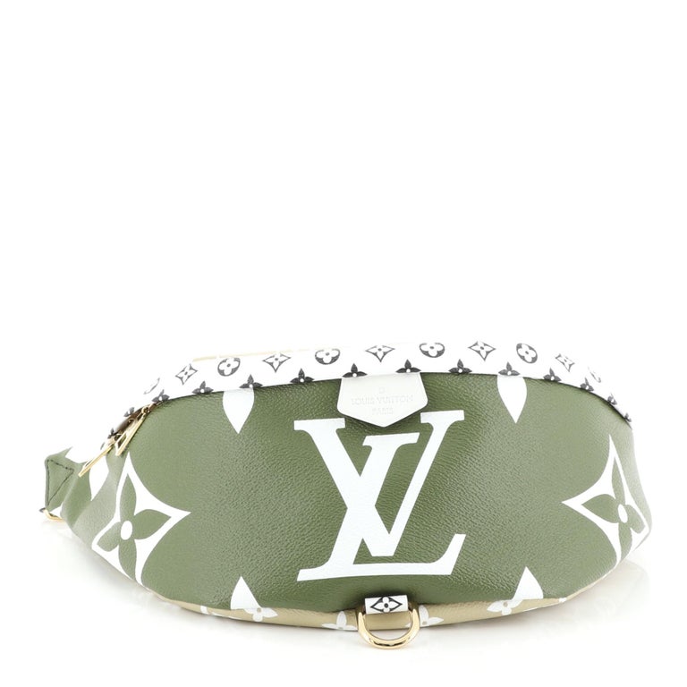 Louis Vuitton Bum Bag Limited Edition Colored Monogram Giant Green 8805666