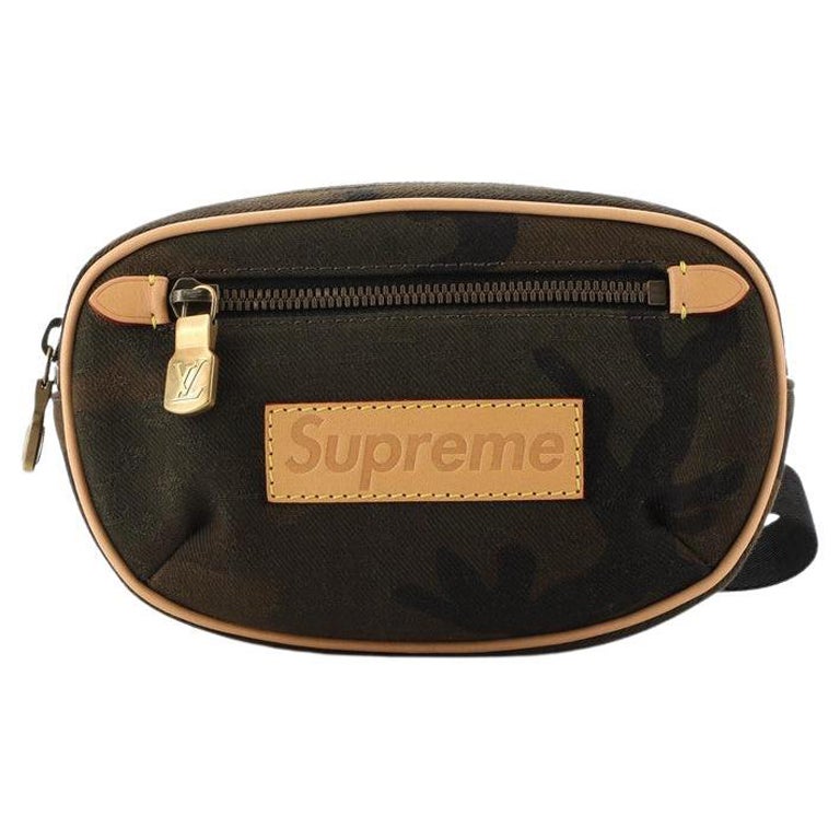 Louis Vuitton Bum Bag Limited Edition Supreme Camouflage Canvas