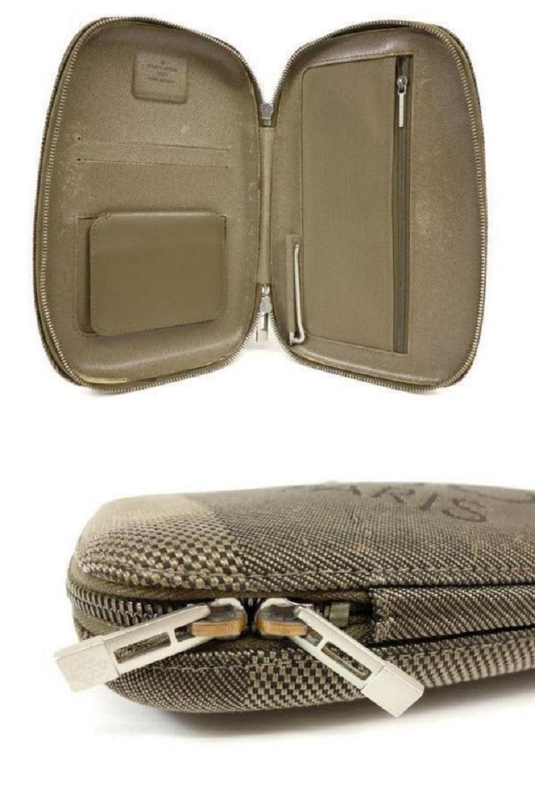 Louis Vuitton Bum Bag Mage Terre 232300 Grey Damier Jean Canvas Backpack For Sale 3