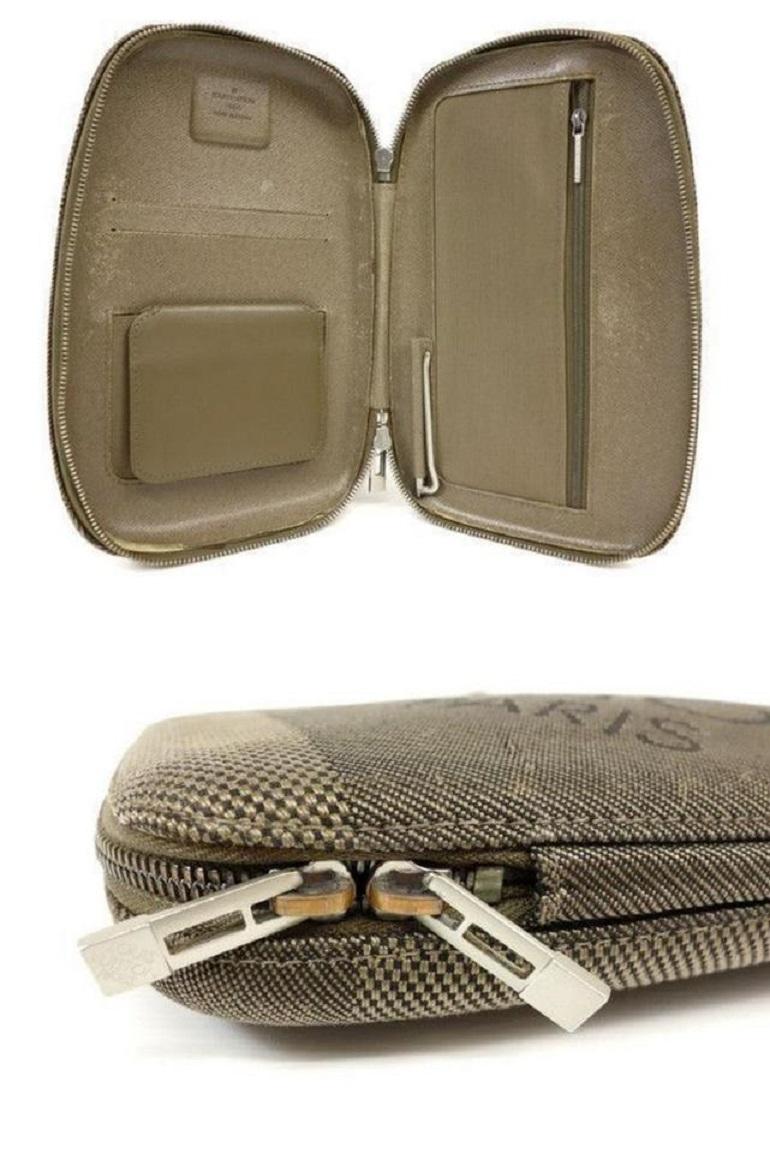 Louis Vuitton Bum Bag Mage Terre 232300 Grey Damier Jean Canvas Backpack 3
