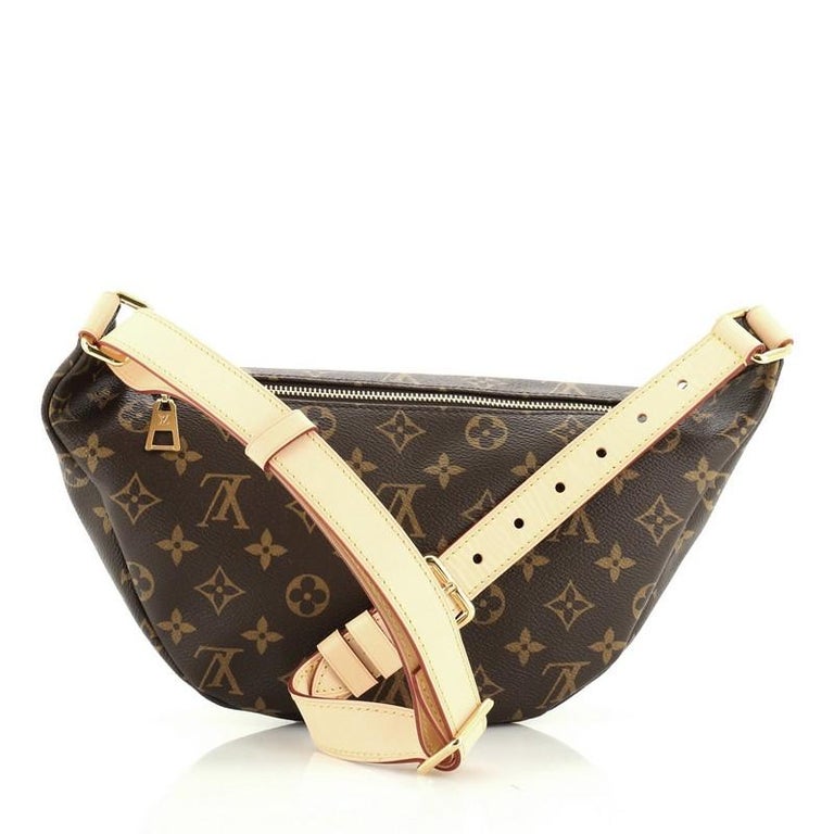 Louis Vuitton Jersey Handbag Damier with Leather at 1stDibs