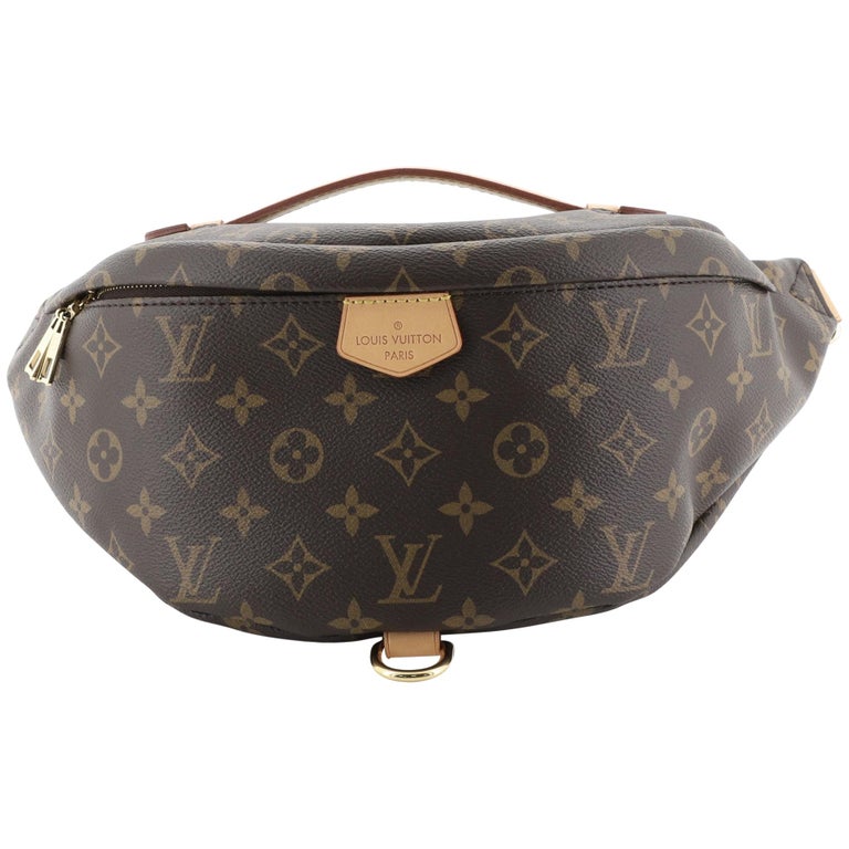 Louis Vuitton Mini Bumbag Monogram in Coated Canvas with Gold-tone