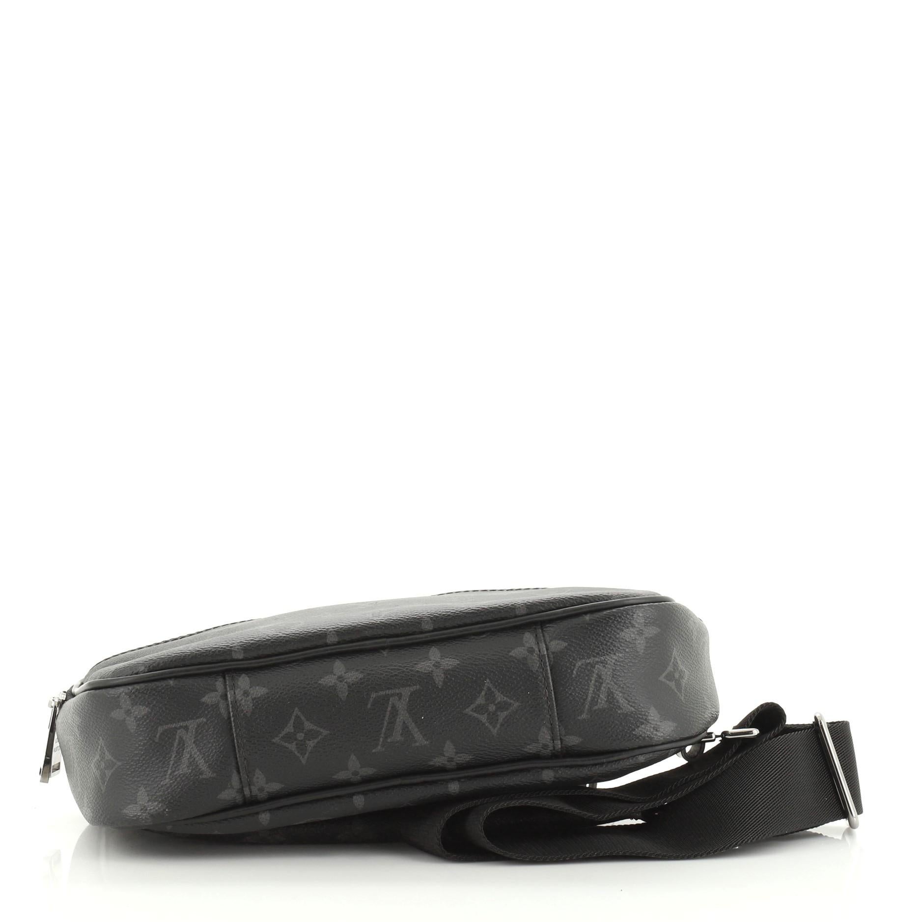 Black Louis Vuitton Bum Bag Monogram Eclipse Canvas