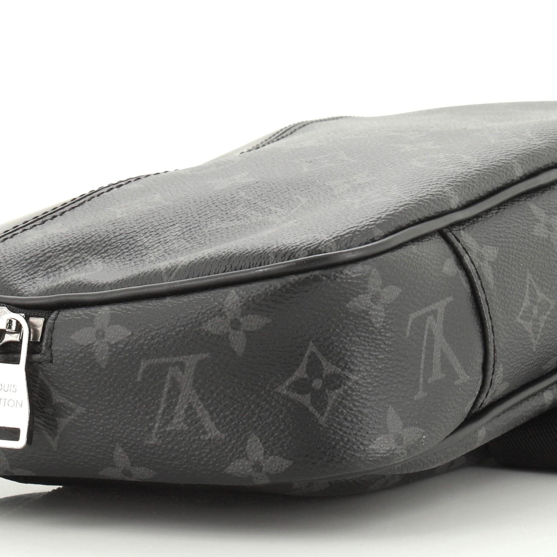 Louis Vuitton Bum Bag Monogram Eclipse Canvas In Good Condition In NY, NY