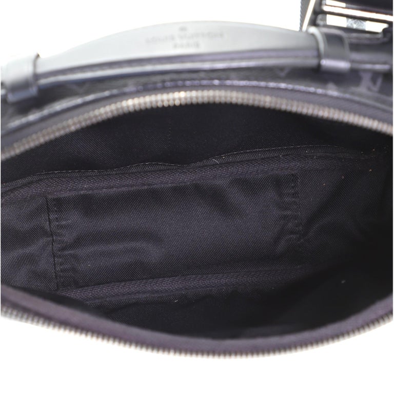 Louis Vuitton Black Monogram Eclipse Explorer Bumbag Cloth ref