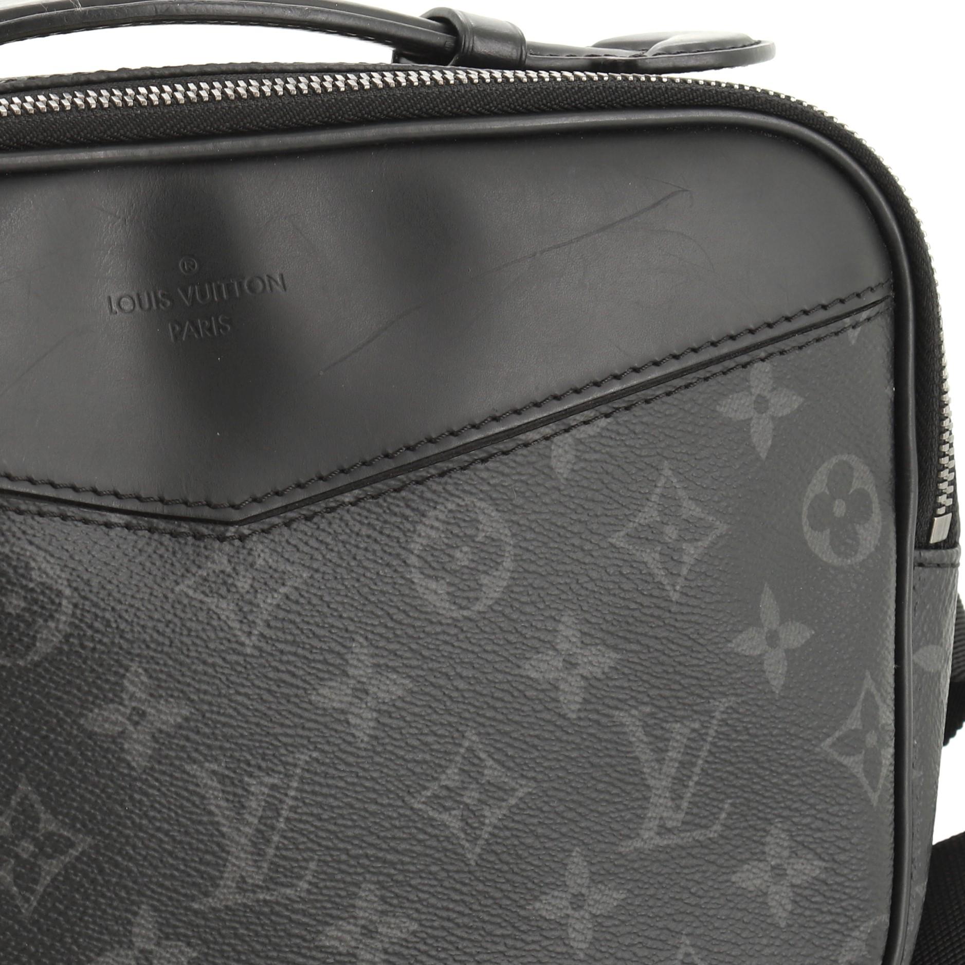 Women's or Men's Louis Vuitton Bum Bag Monogram Eclipse Canvas