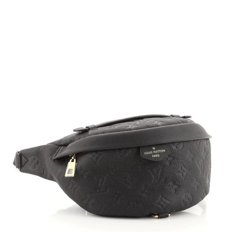 Louis Vuitton Bum Bag Monogram Empreinte Leather at 1stDibs  louis vuitton  bumbag monogram empreinte noir, lv black bumbag, lv bumbag black leather