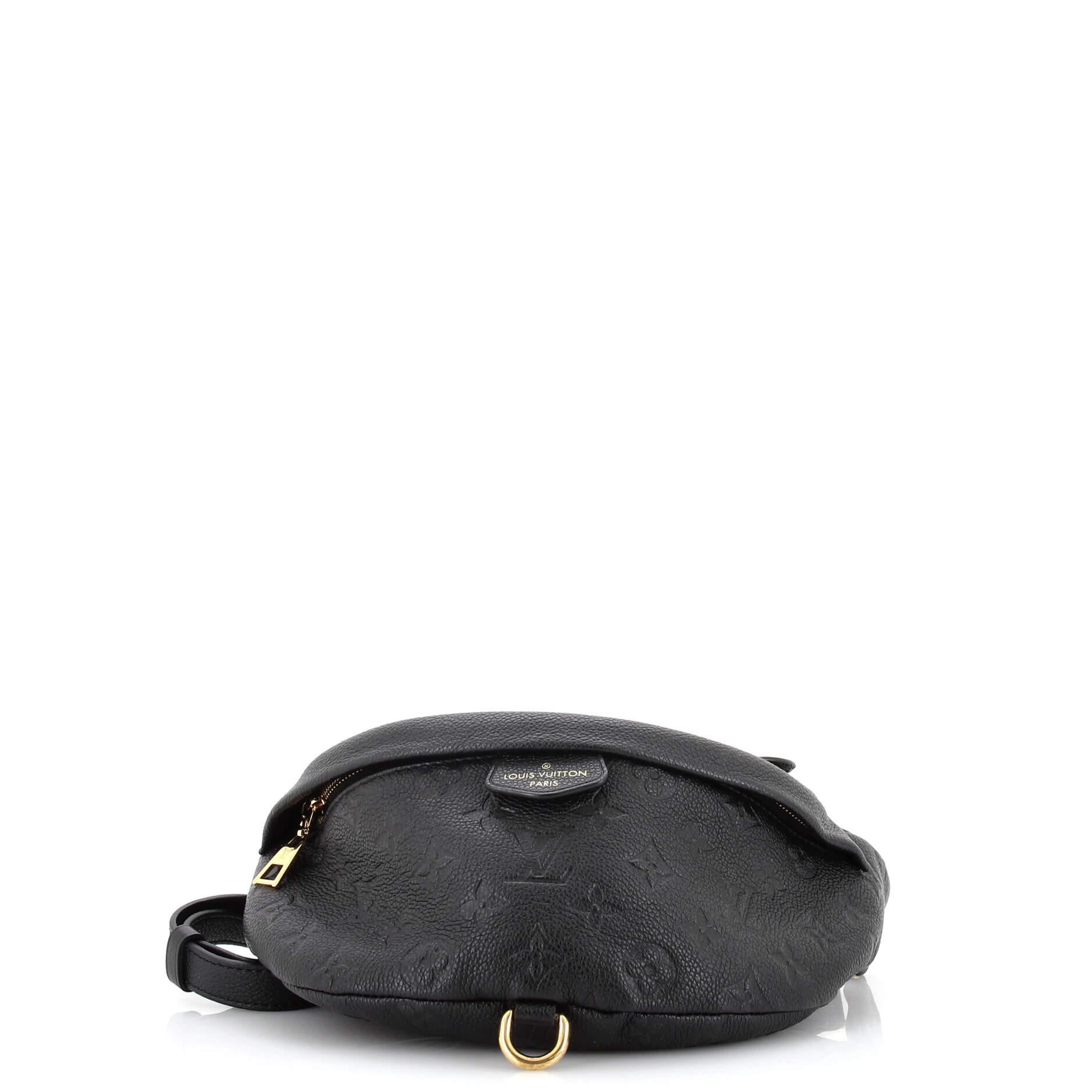 Women's or Men's Louis Vuitton Bum Bag Monogram Empreinte Leather