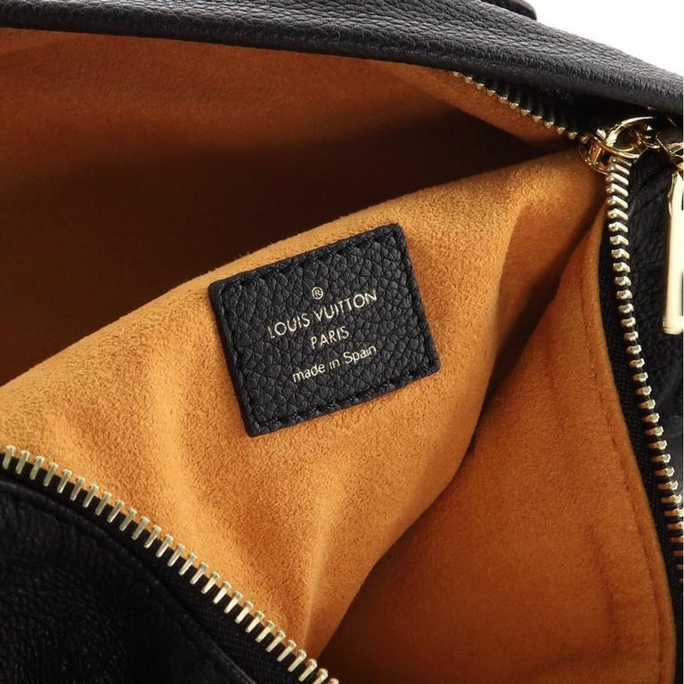 Louis Vuitton Monogram Empreinte Bum Bag Black Noir Leather Travel