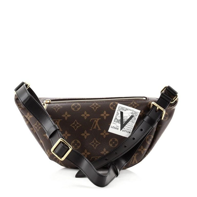 Louis Vuitton, Bags, Louis Vuitton Monogram My Lv World Tour Custom Bumbag  220 Rare Bag