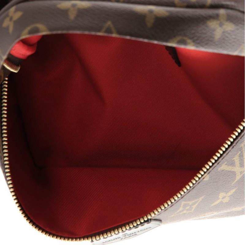 da uomo o donna Marsupio Louis Vuitton My World Tour Monogram in Tela