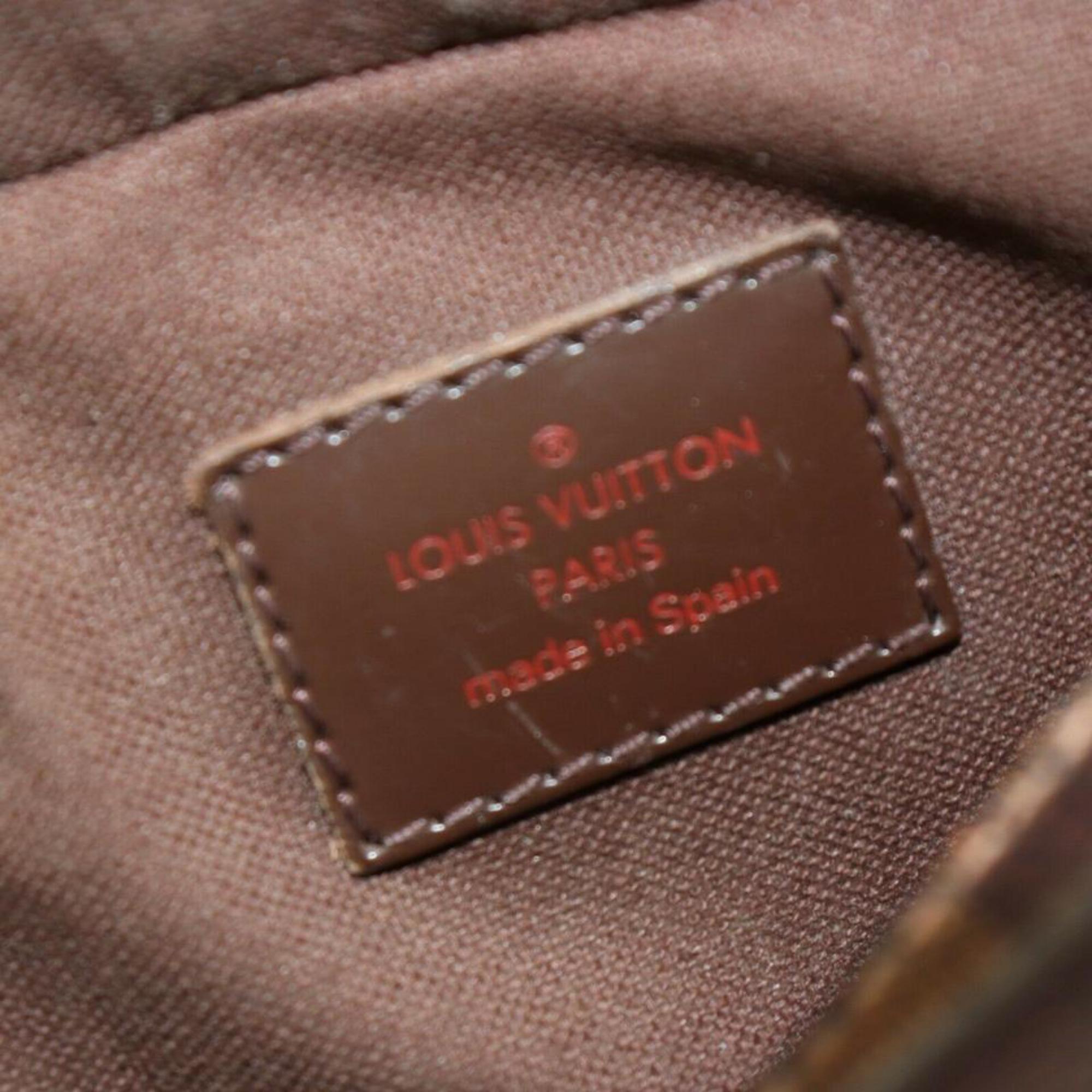 Black Louis Vuitton Bum  Waist Pouch 870583 Brown Damier Ébène Canvas  Cross Body Bag For Sale