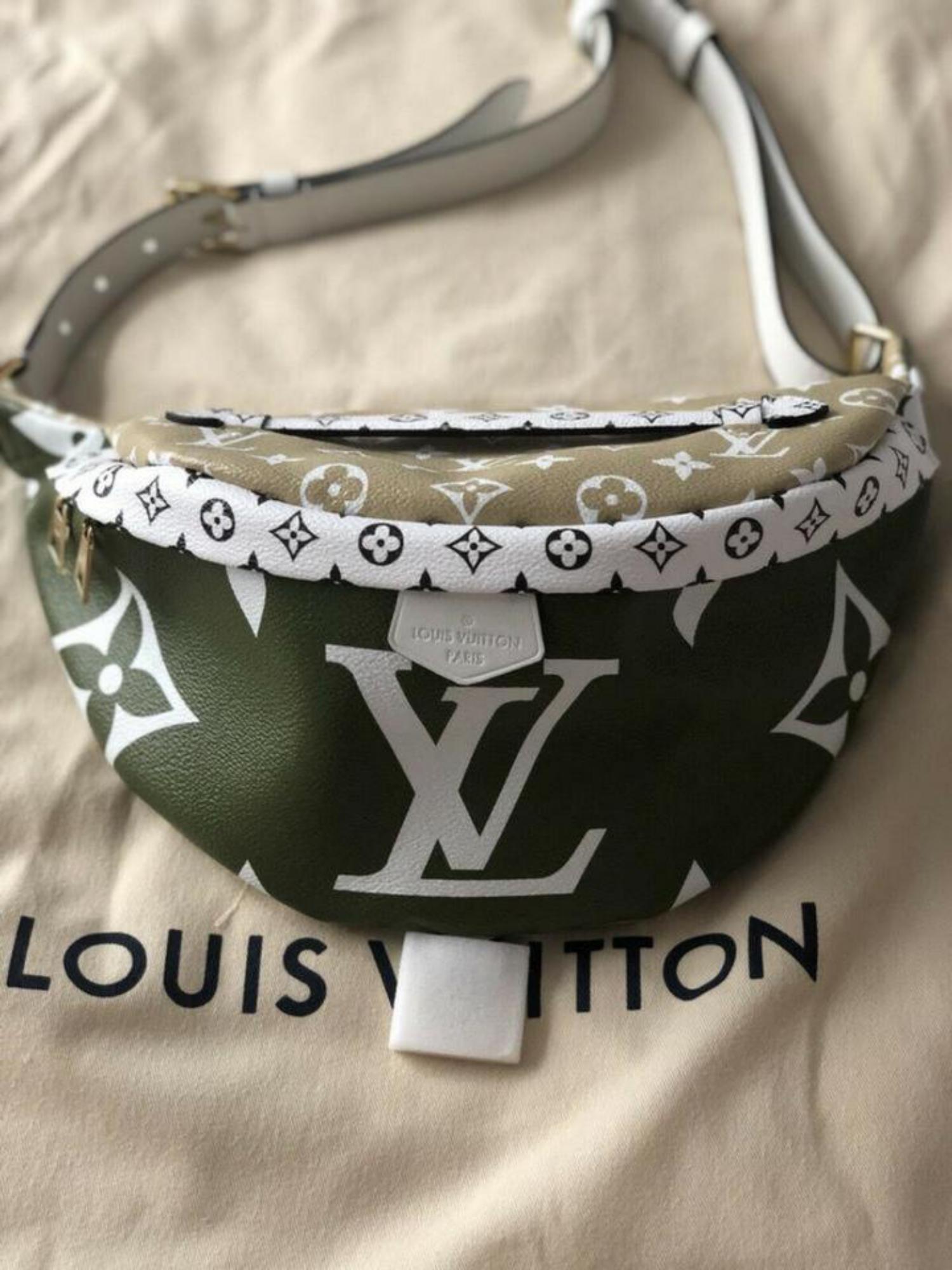 Women's Louis Vuitton Bumbag Giant Limited Fanny Pack Waist Pouch 870621 Cross Body Bag For Sale