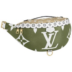 Used Louis Vuitton Bumbag Giant Limited Fanny Pack Waist Pouch 870621 Cross Body Bag