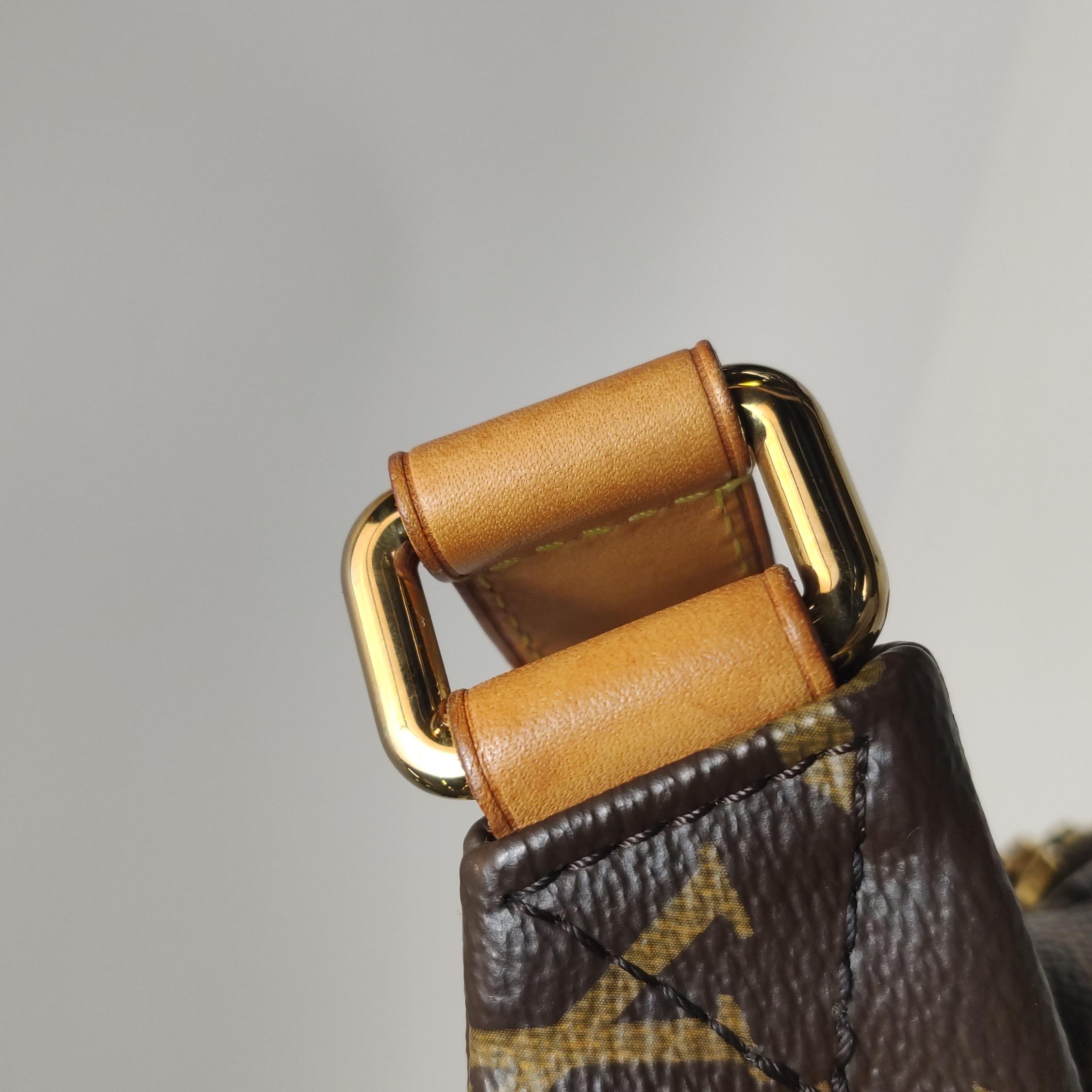 Louis Vuitton Gürteltasche Monogram Braun im Angebot 7
