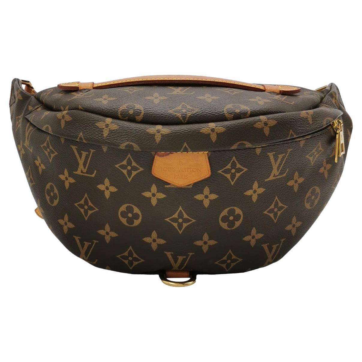 Louis Vuitton Gürteltasche Monogram Braun im Angebot