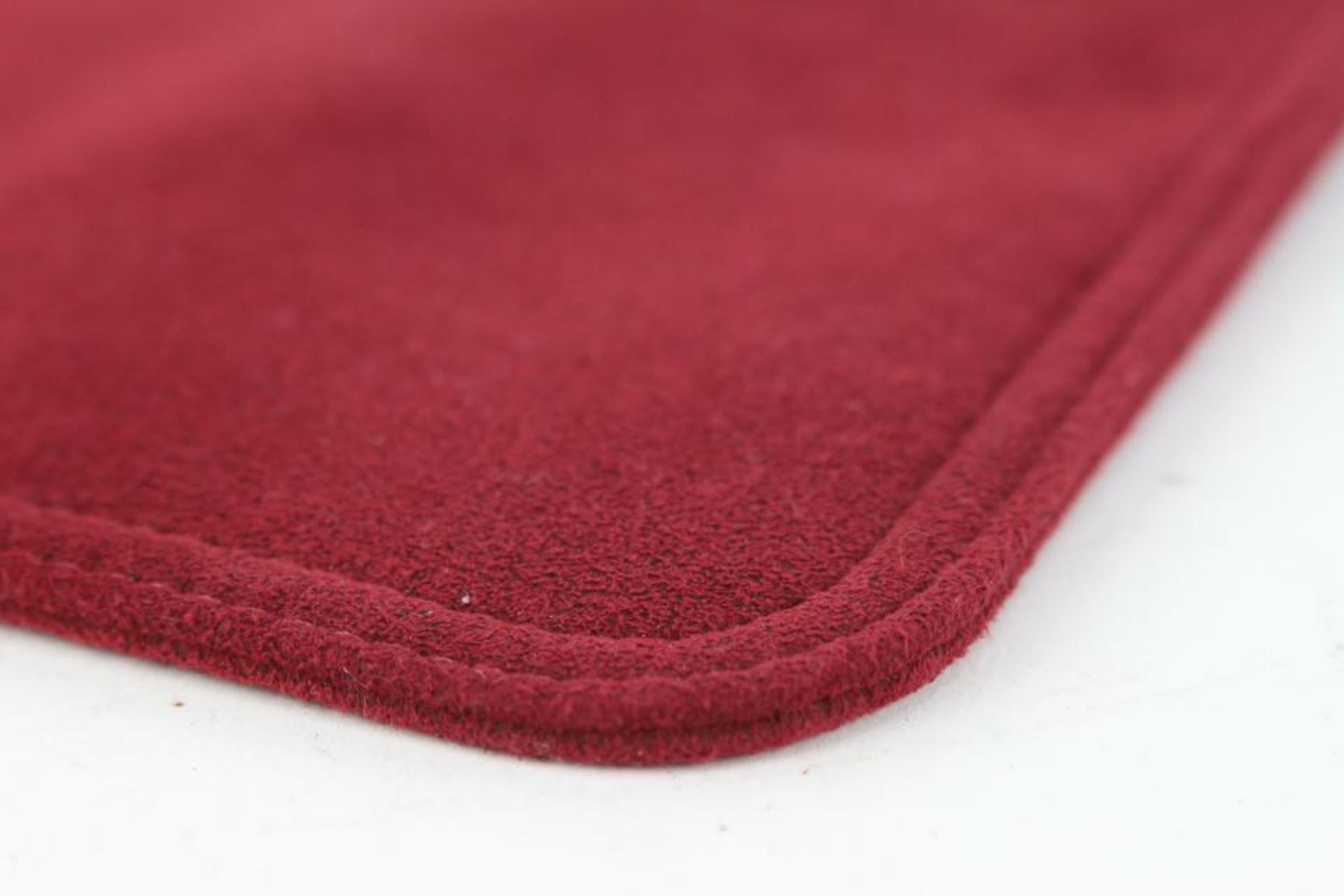 red suede texture