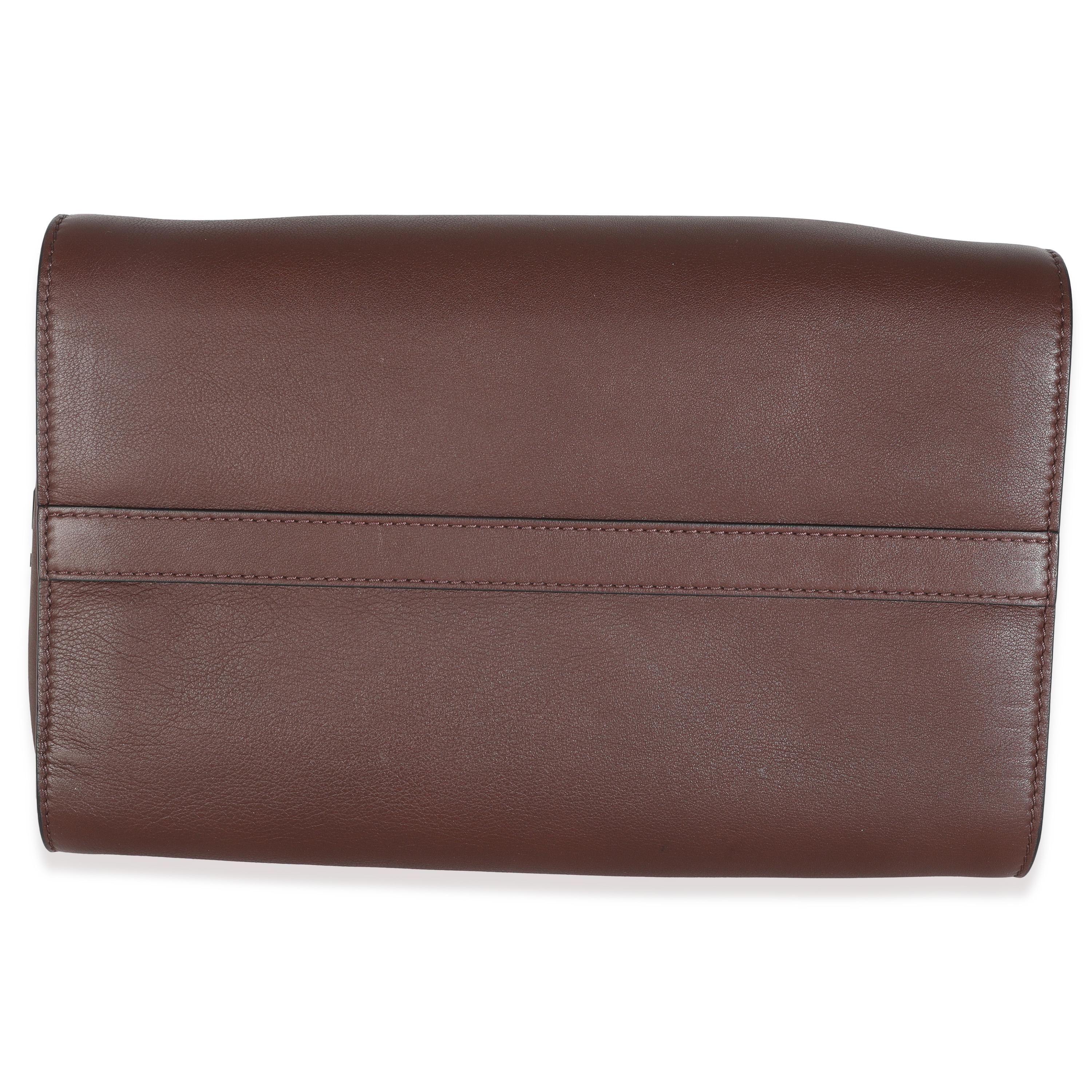 Louis Vuitton in pelle di vitello bordeaux Speedy Amazon MM in vendita 3