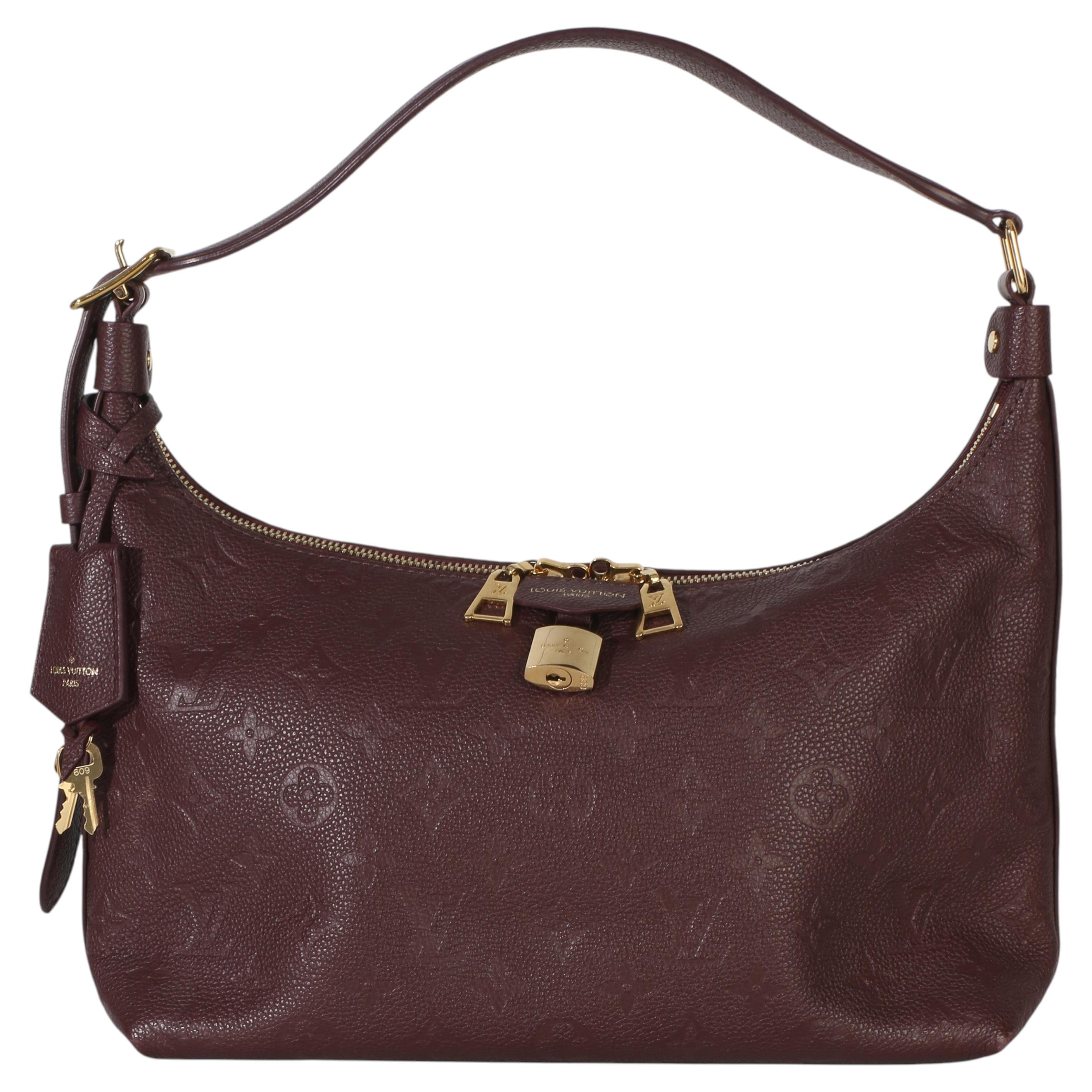 Louis Vuitton Burgund Empreinte Monogram Beutel Sport NM