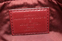 Louis Vuitton Burgundy Leather x Wool Sunshine Express Speedy 30 84lk525s