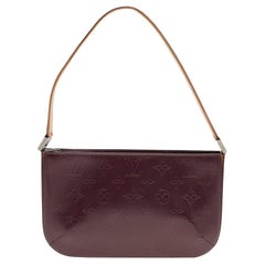 Borsa Louis Vuitton Monogram Mat Fowler Borgogna
