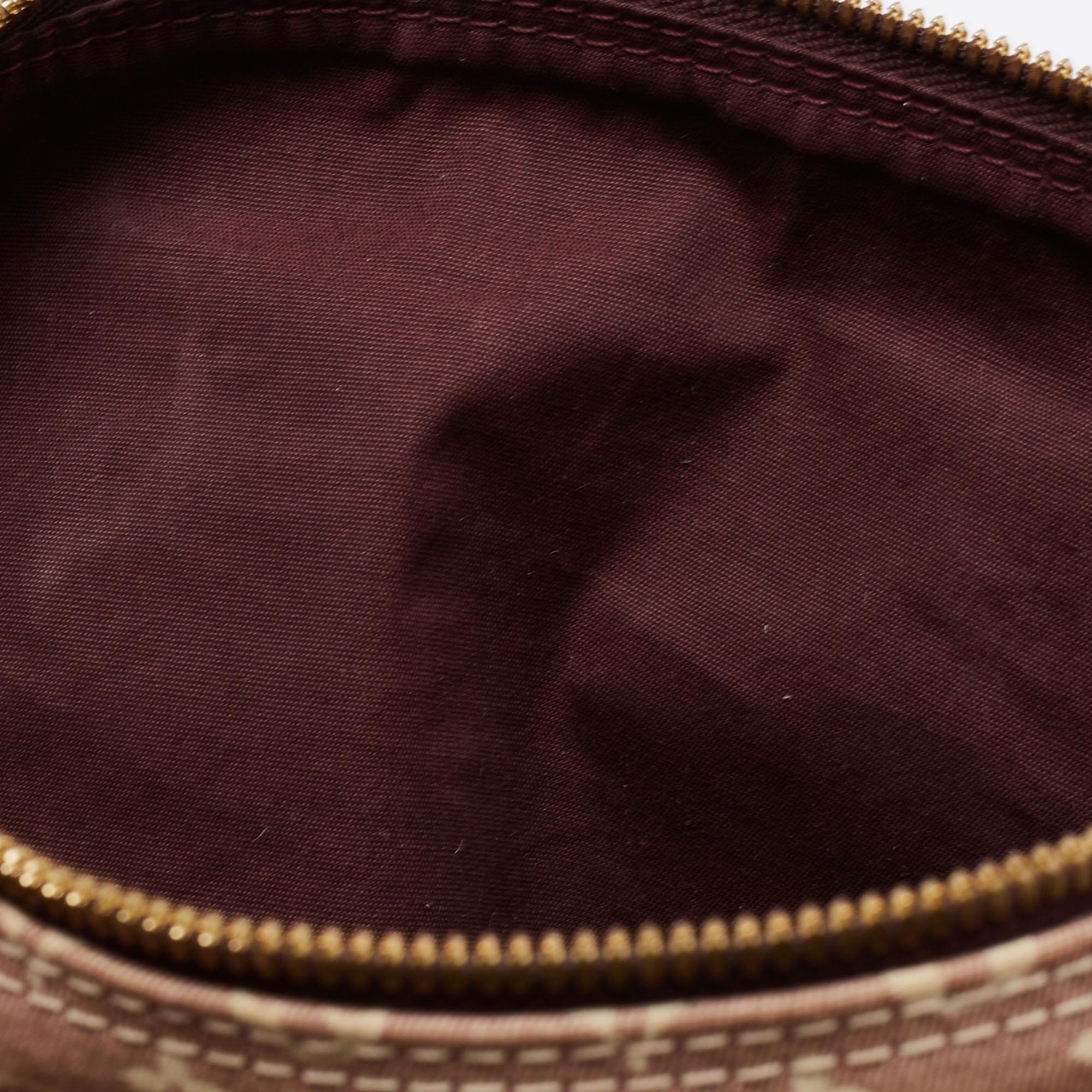 Louis Vuitton Burgundy Monogram Mini Lin Canvas Speedy 30 Bag 1