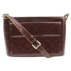 Leather crossbody bag Louis Vuitton Burgundy in Leather - 15319307