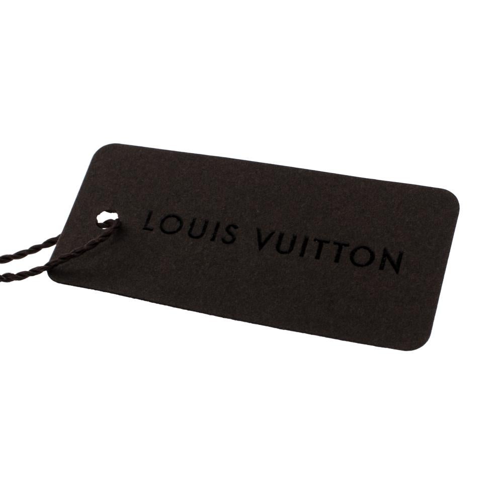 Women's Louis Vuitton Burgundy Ombre Monogram Map Silk Square Scarf