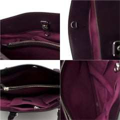 Louis Vuitton Burgundy Passy GM Epi Leather Bag