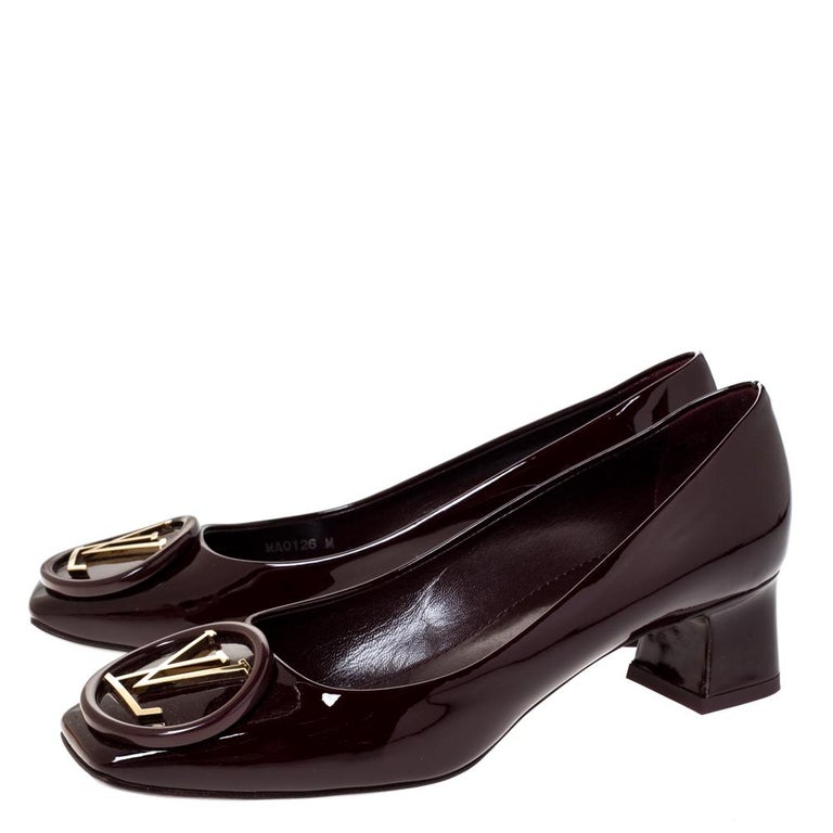 Louis Vuitton Monogram Black heels – V & G Luxe Boutique