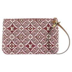 Louis Vuitton - Monogram rosso borgogna Dal 1854 Neverfull - Pochette da Polso