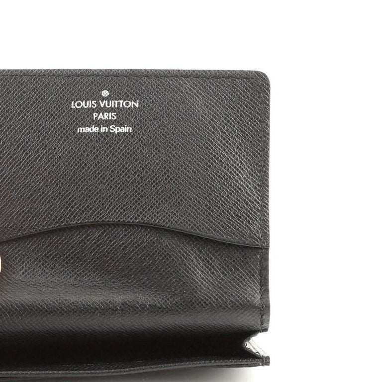 Louis Vuitton Business Card Case Taiga Leather At 1stdibs