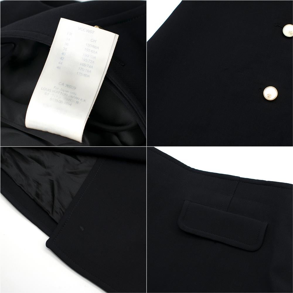 Louis Vuitton Button Front Mini Skirt FR 40 5