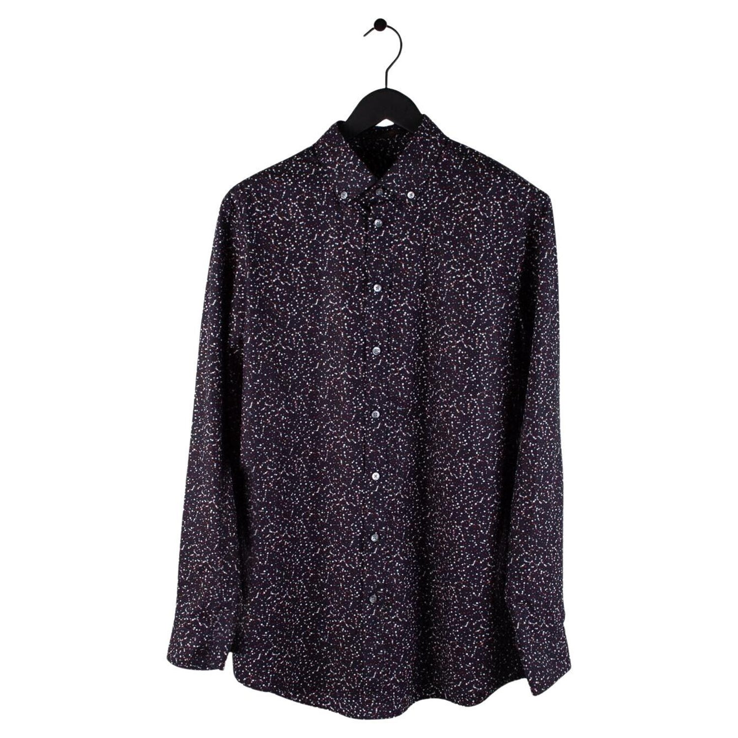 Chemise à Motif - Louis Vuitton Jaune et Violet Pour Homme BK0096 - Sodishop