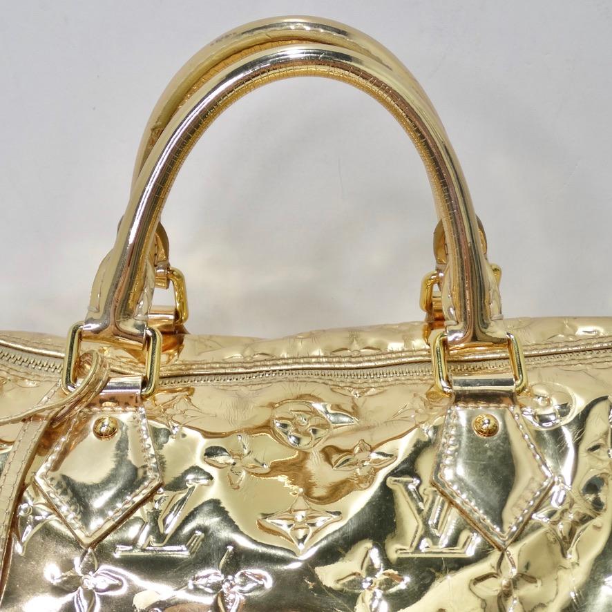 Do not miss out on this jaw dropping limited edition Louis Vuitton Miroir Monogram Speedy handbag designed by Marc Jacobs for Louis Vuitton's Fall 2006/2007 collection. This is such a show stopping handbag, it’s no surprise it sold out immediately
