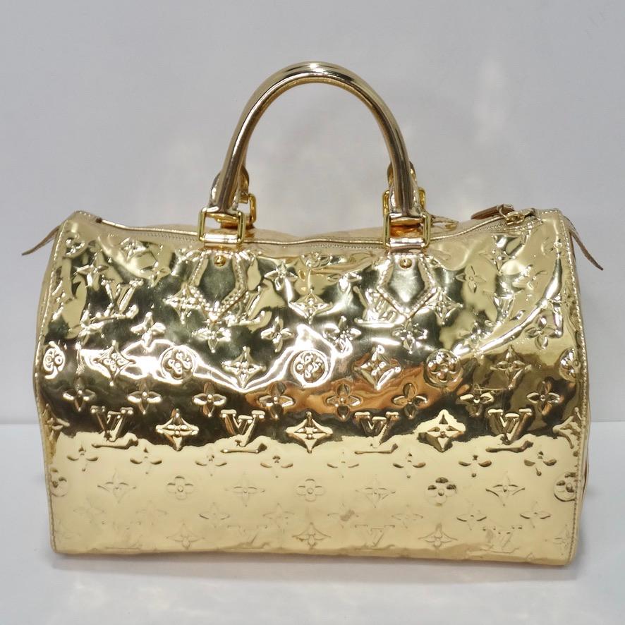 Louis Vuitton by Marc Jacobs 2006 Gold Monogram Miroir Speedy Bag 1