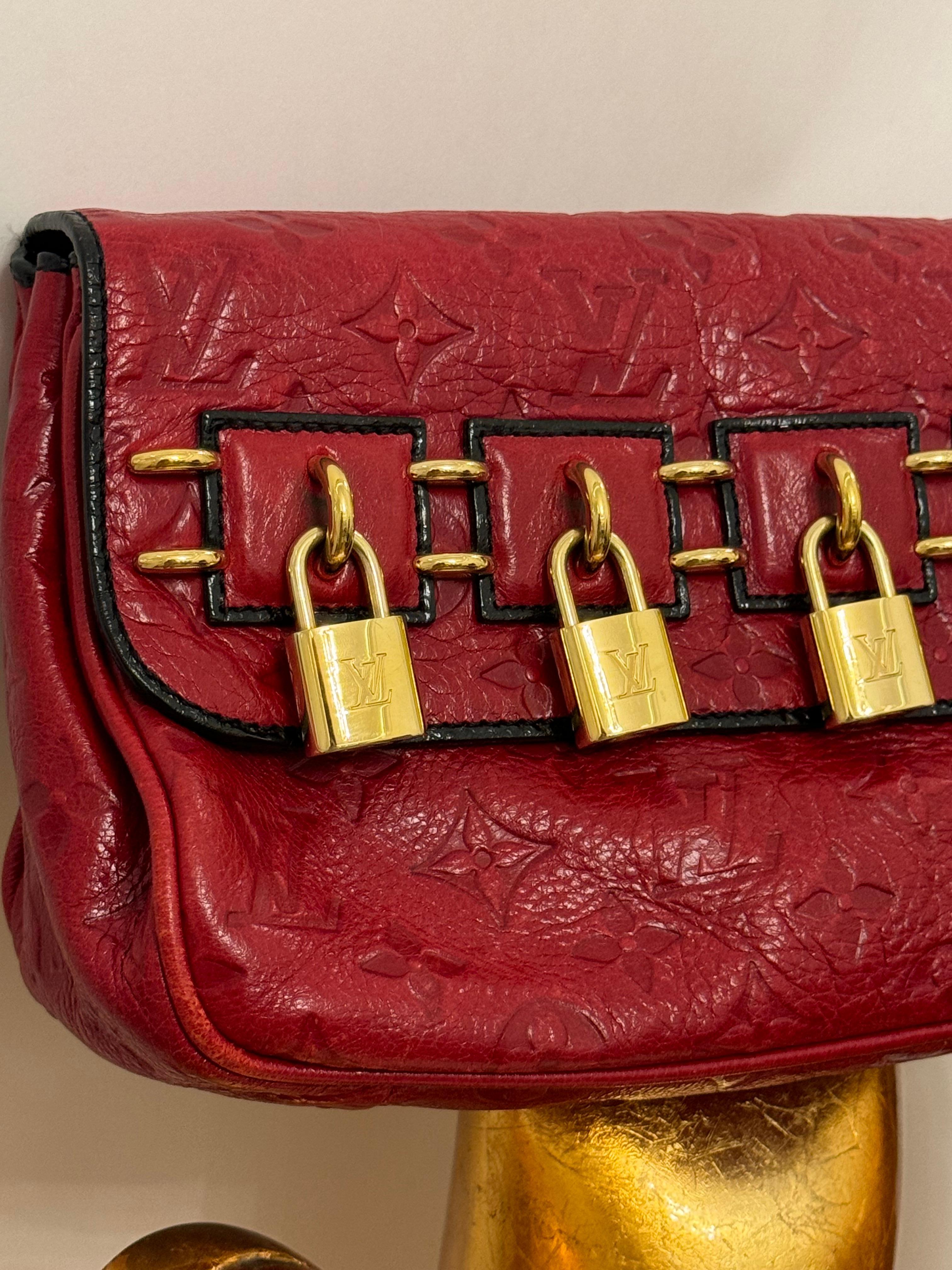 Louis Vuitton by Marc Jacobs F/W 2009 Empreinte my Deer Enigme clutch For Sale 7
