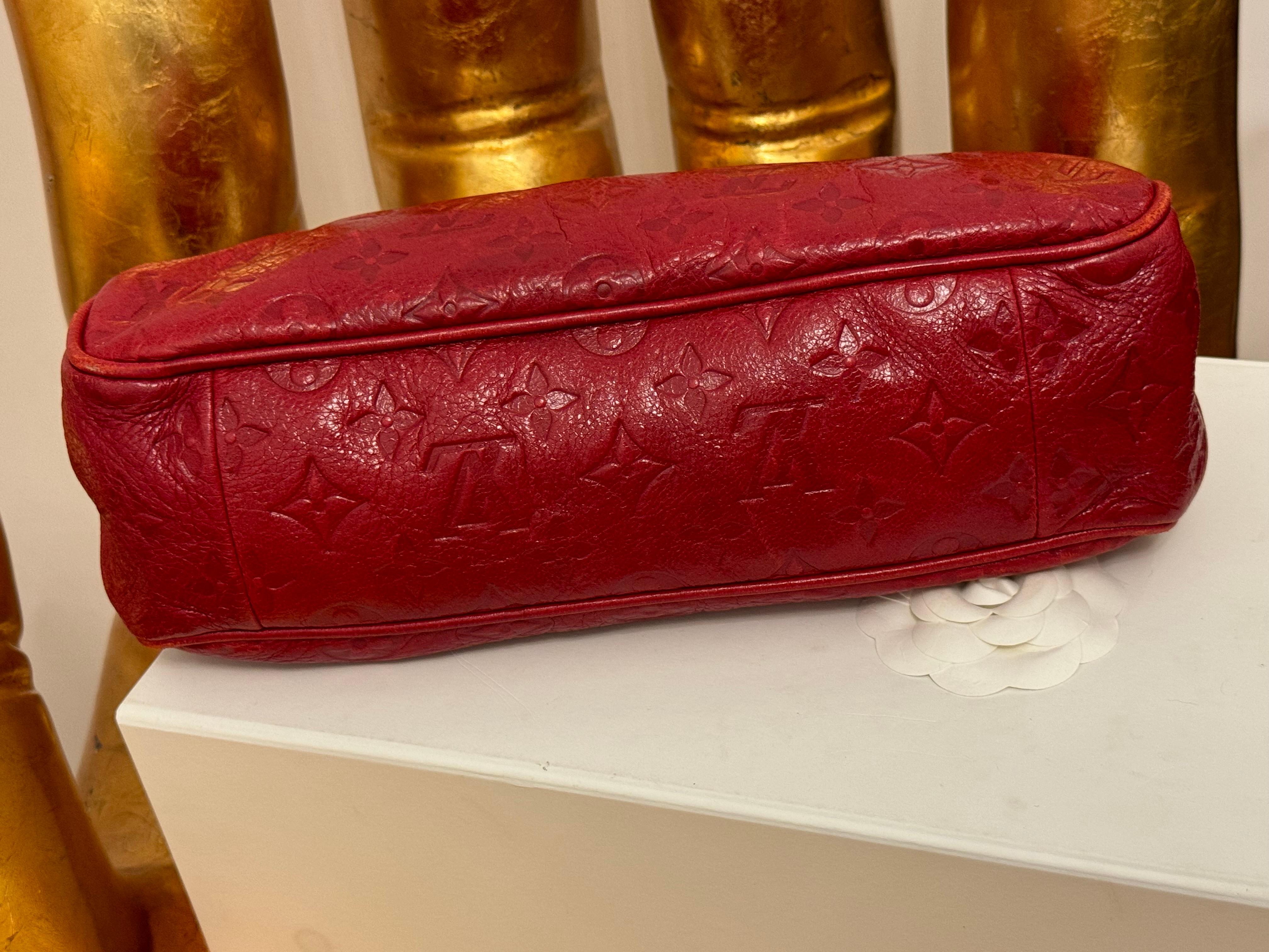 Louis Vuitton by Marc Jacobs F/W 2009 Empreinte my Deer Enigme clutch For Sale 9