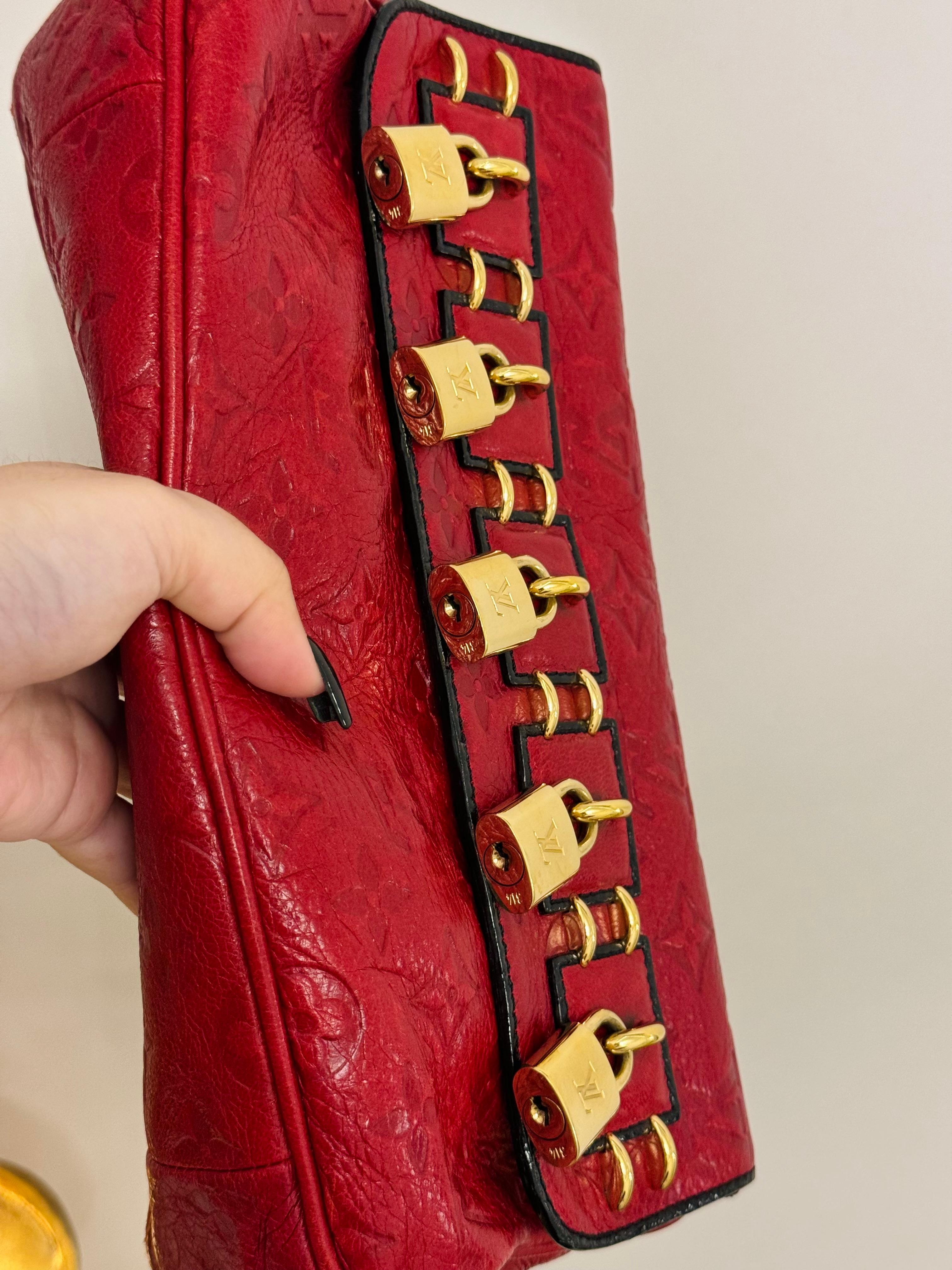 Louis Vuitton by Marc Jacobs F/W 2009 Empreinte my Deer Enigme clutch For Sale 15