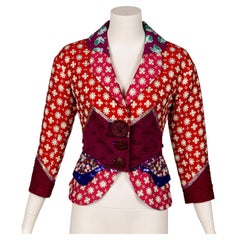 Veste en brocart à paillettes Louis Vuitton par Marc Jacobs, défilé printemps 2005