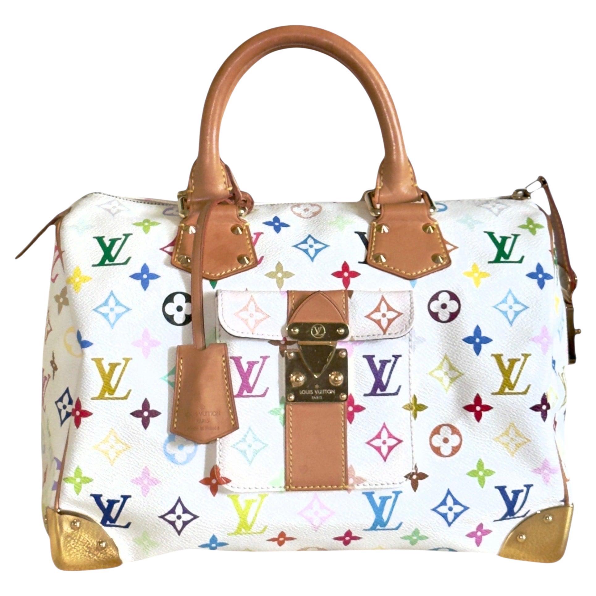 Bolso LOUIS VUITTON by Marc Jacobs x Murakami 2003 Monograma Multicolor Speedy 30 en venta
