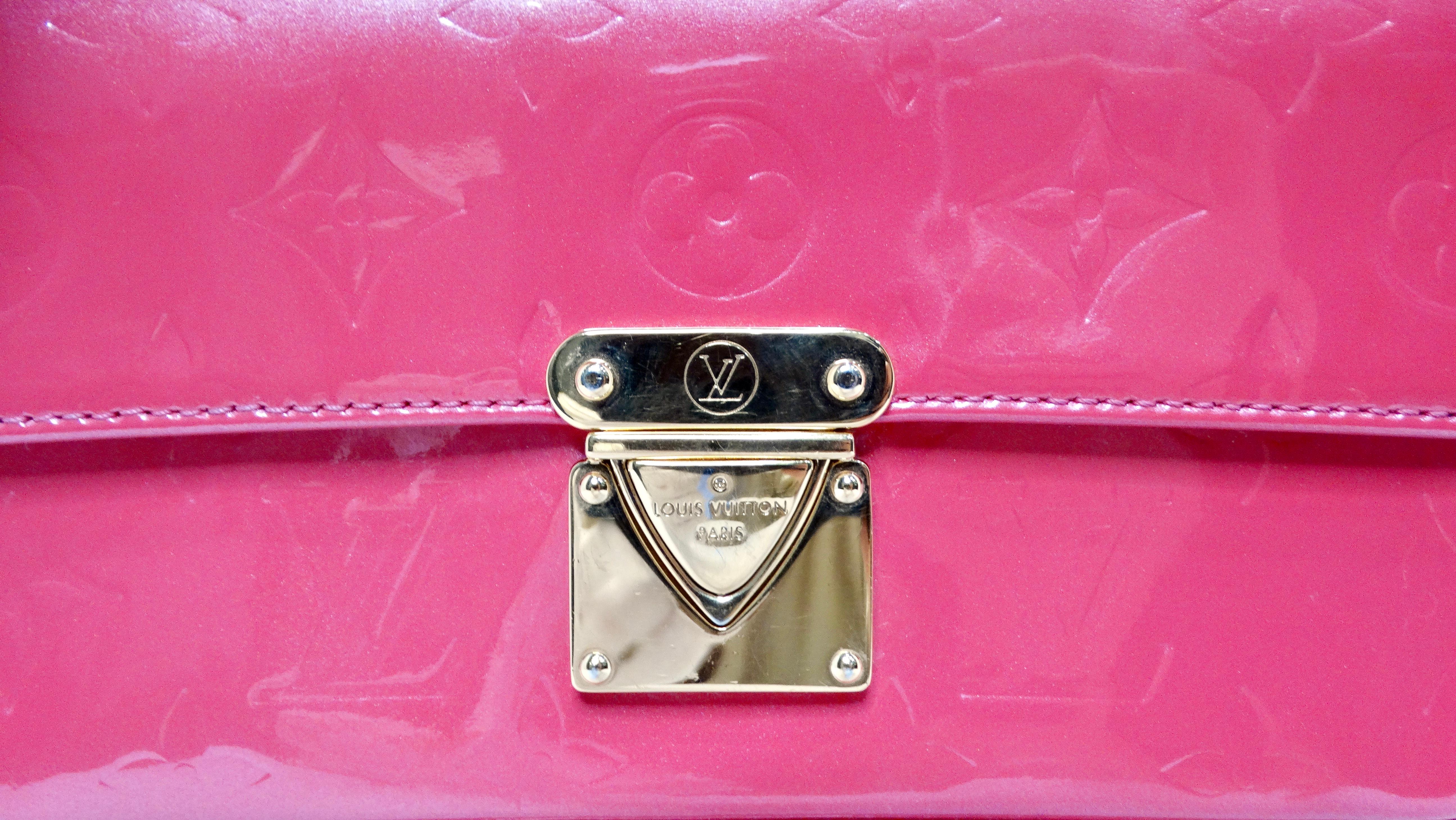 Louis Vuitton by Marc Jacobs Y2K Malibu Street Fuchsia Lack Umhängetasche 1