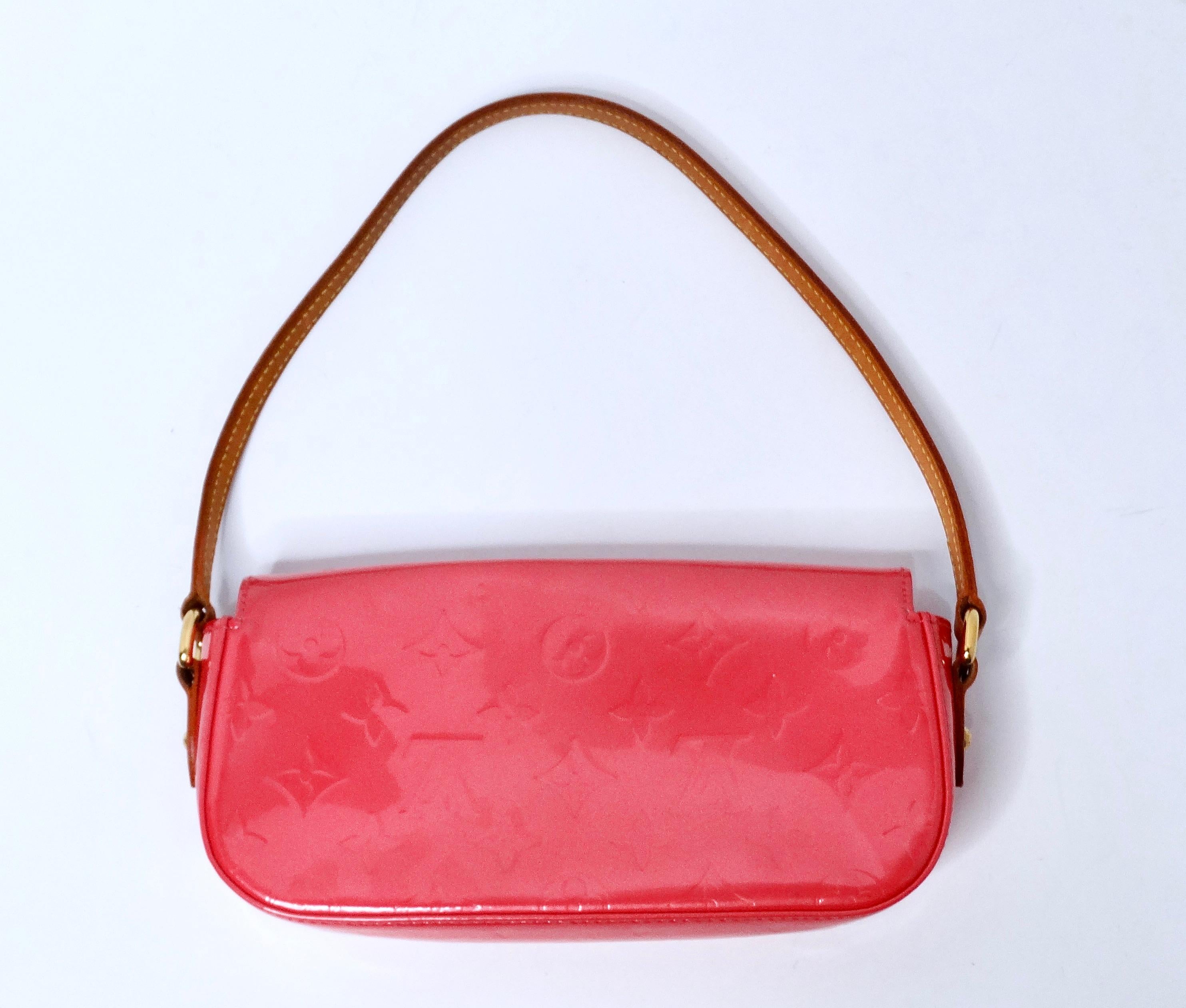 Louis Vuitton by Marc Jacobs Y2K Malibu Street Fuchsia Lack Umhängetasche 4