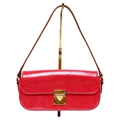 Louis Vuitton by Marc Jacobs Y2K Malibu Street Fuchsia Patent Shoulder Bag