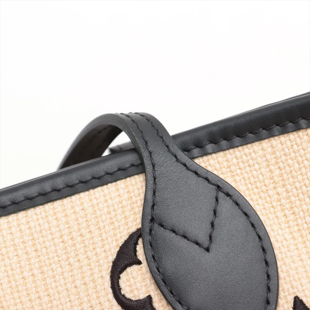 Louis Vuitton By The Pool Neverfull MM Beige x Black im Angebot 9