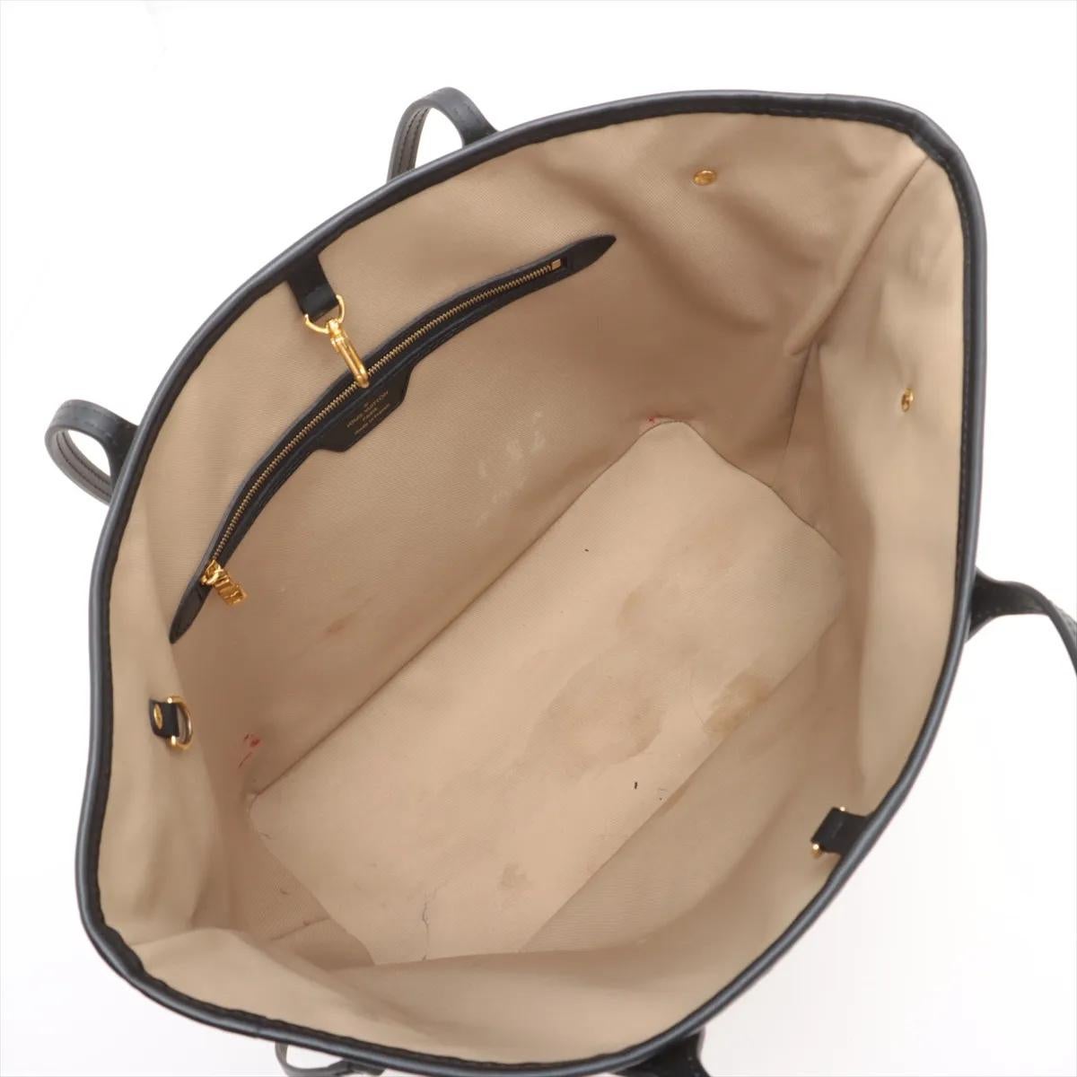 Louis Vuitton By The Pool Neverfull MM Beige x Black im Angebot 4