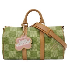 Louis Vuitton by Tyler, The Creator Green Damier Golf Keepall 35 Bandouliere