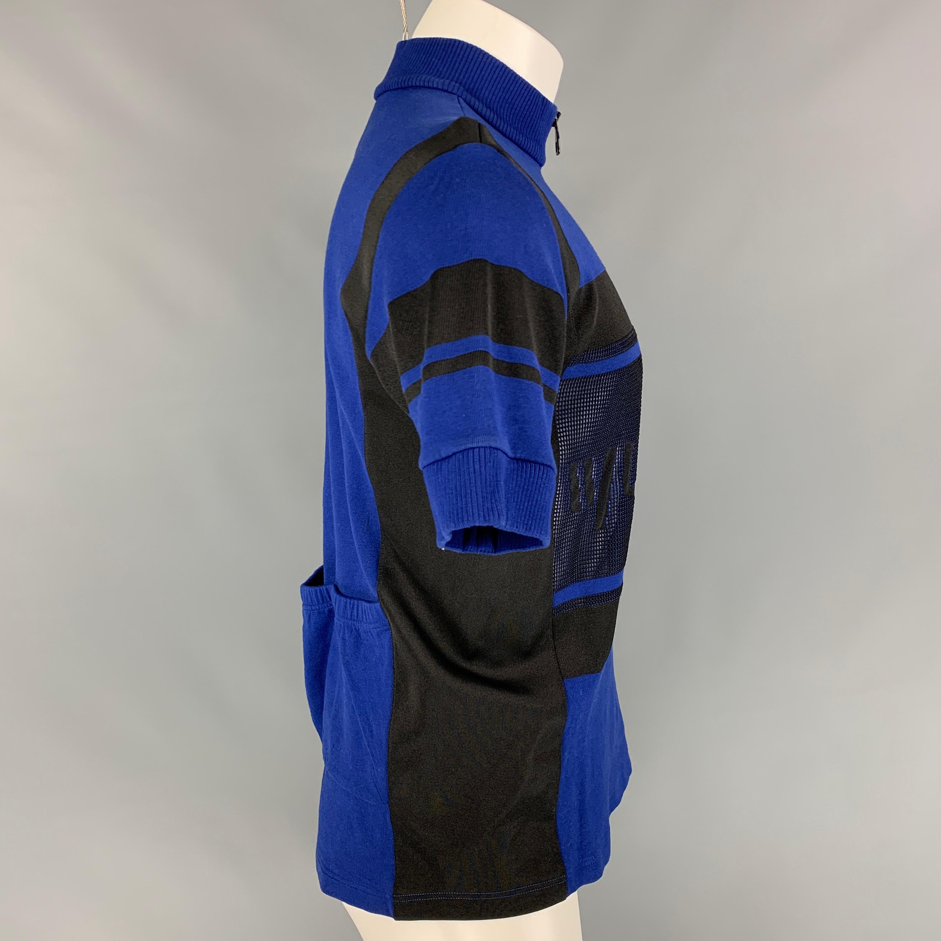 LOUIS VUITTON by VIRGIL ABLOH Pre-FW19 Fahrradcycle aus blauer Baumwolle / Polyester im Zustand „Gut“ in San Francisco, CA