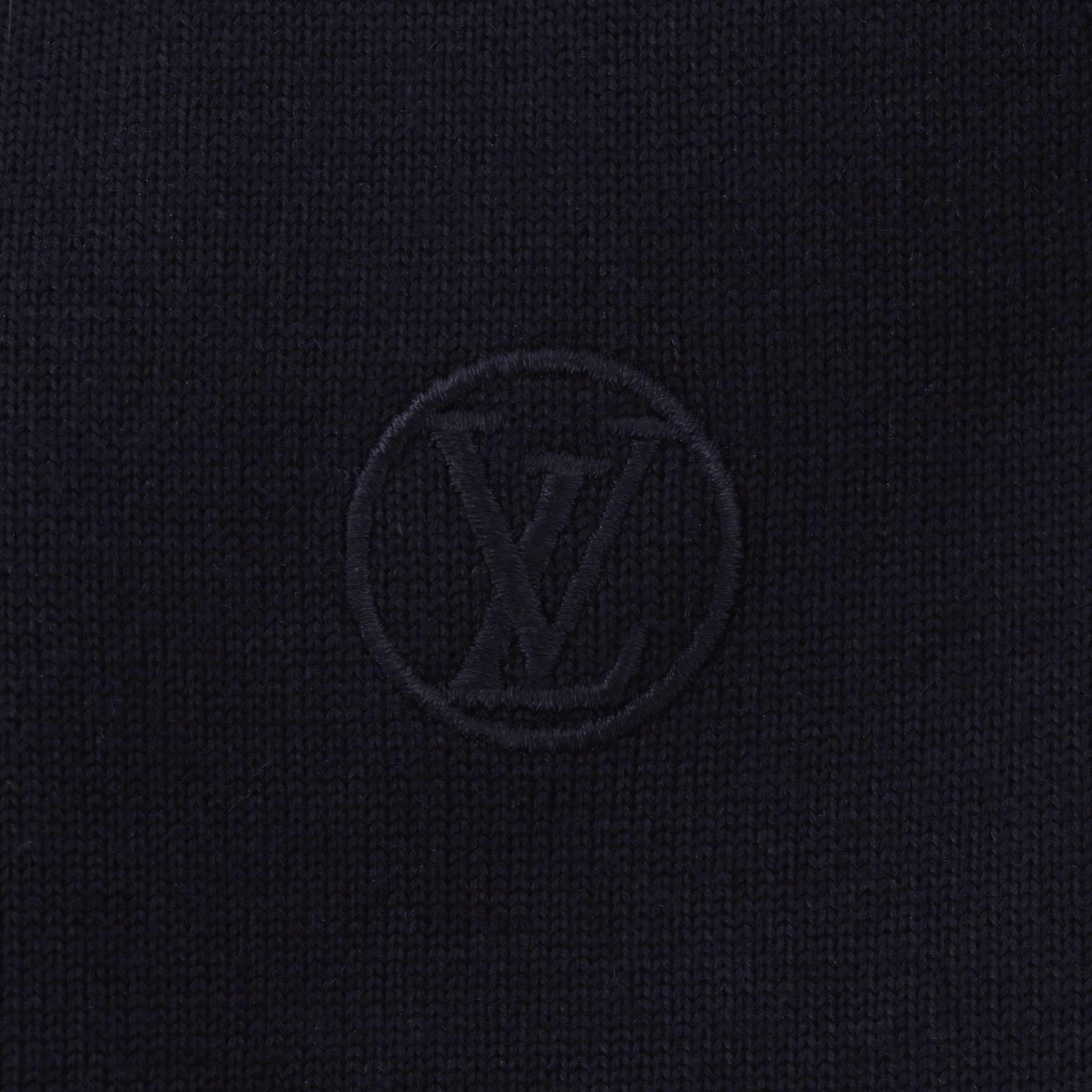 Louis Vuitton by Virgil Abloh Wool Logo Reversible Jacket For Sale 4