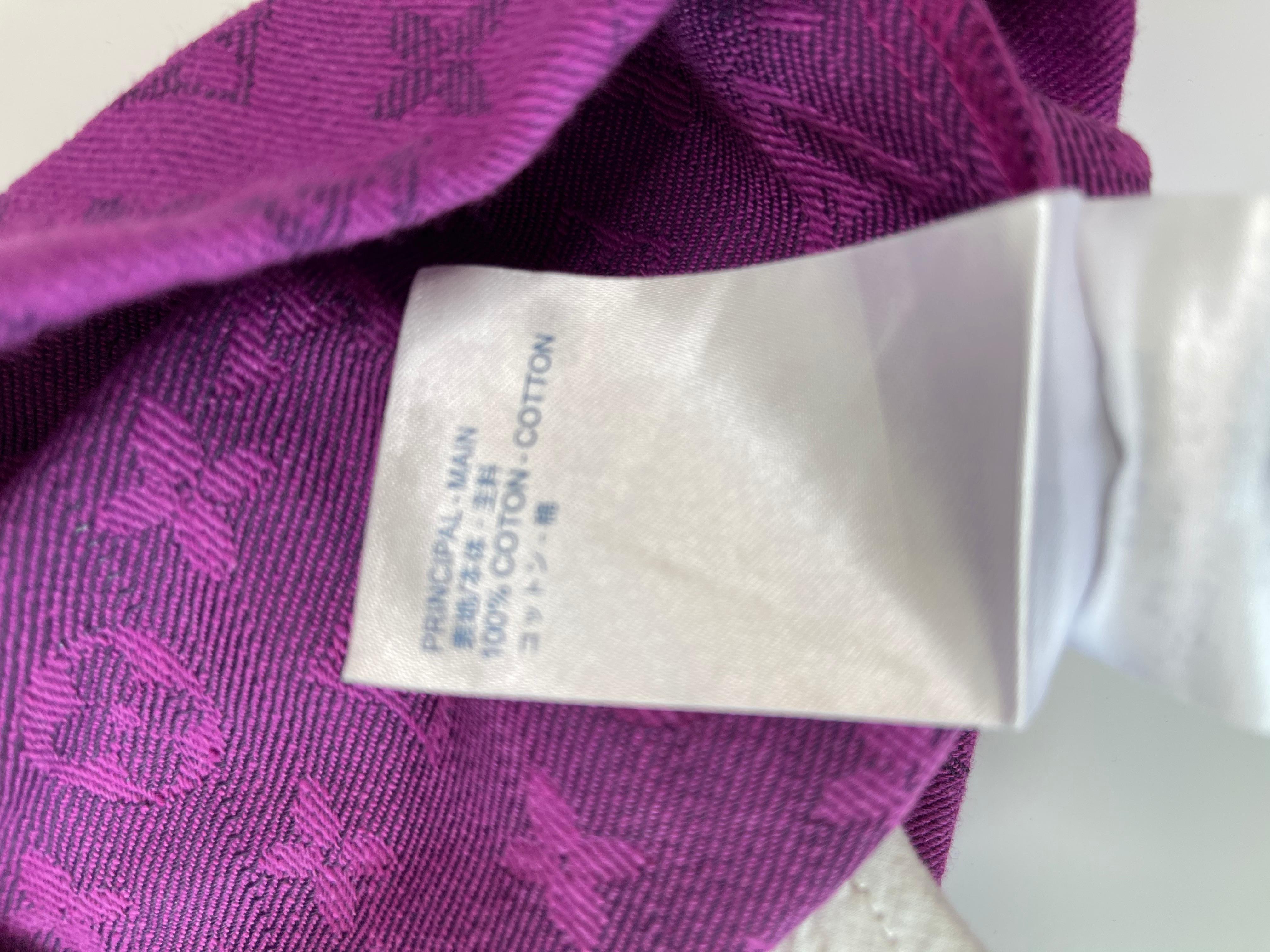 Louis Vuitton V Neck Purple Romper (Small) 2